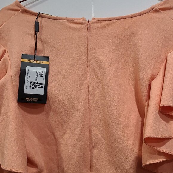 😳BUY 1,GET 2 FREE😳 NWT knitee peach dress - Picture 5 of 5